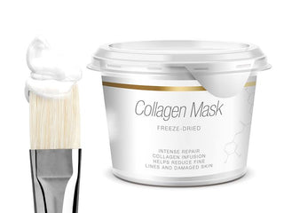 What is freeze-dried collagen mask?