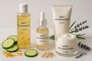 Which ingredients in skincare have anti‑inflammatory effects?