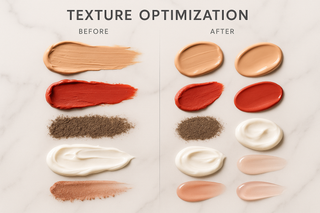 What ingredients are most helpful for cosmetic texture optimization?