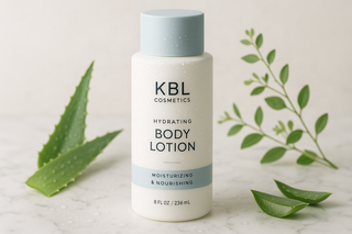 Can hydrating body lotion be used on sensitive skin?