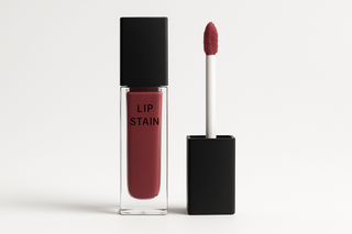 How do you formulate a long‑wear lip stain?