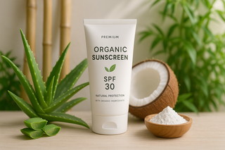 Is organic sunscreen reef‑safe or environmentally friendly?
